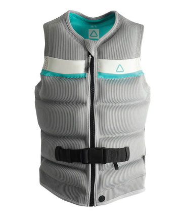 Follow Signal Cord Ladies Vest - Ice Grey